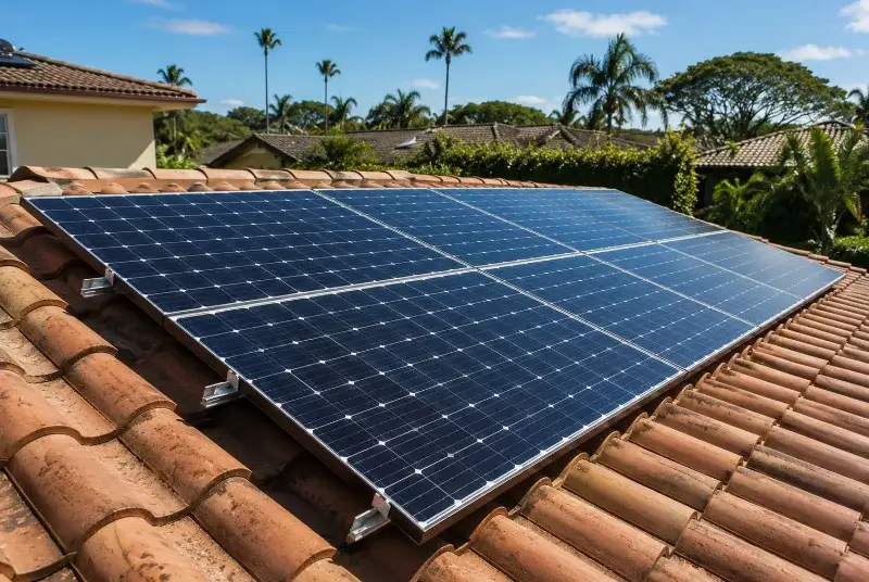 Installation de panneaux solaires à Baguer-Pican